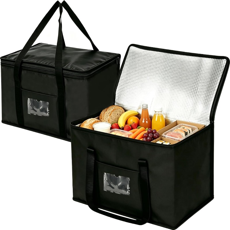 Food Storage Zipper Bags - 1pc 대형 절연 피크닉 쿨러 토트