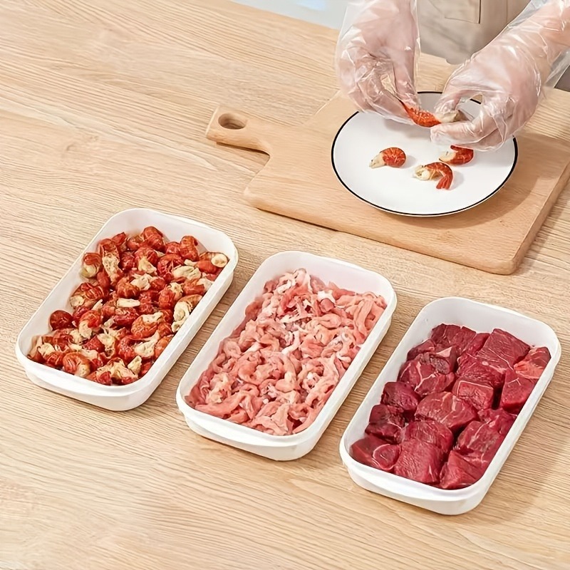 Food Storage Eco Friendly - 1/3/10PC 휴대용 냉장고 고기 신선 보관