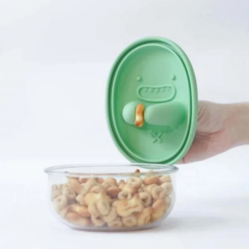Food Storage Eco Friendly - 핸즈프리 스낵 박스, 부스러기 없는 스낵