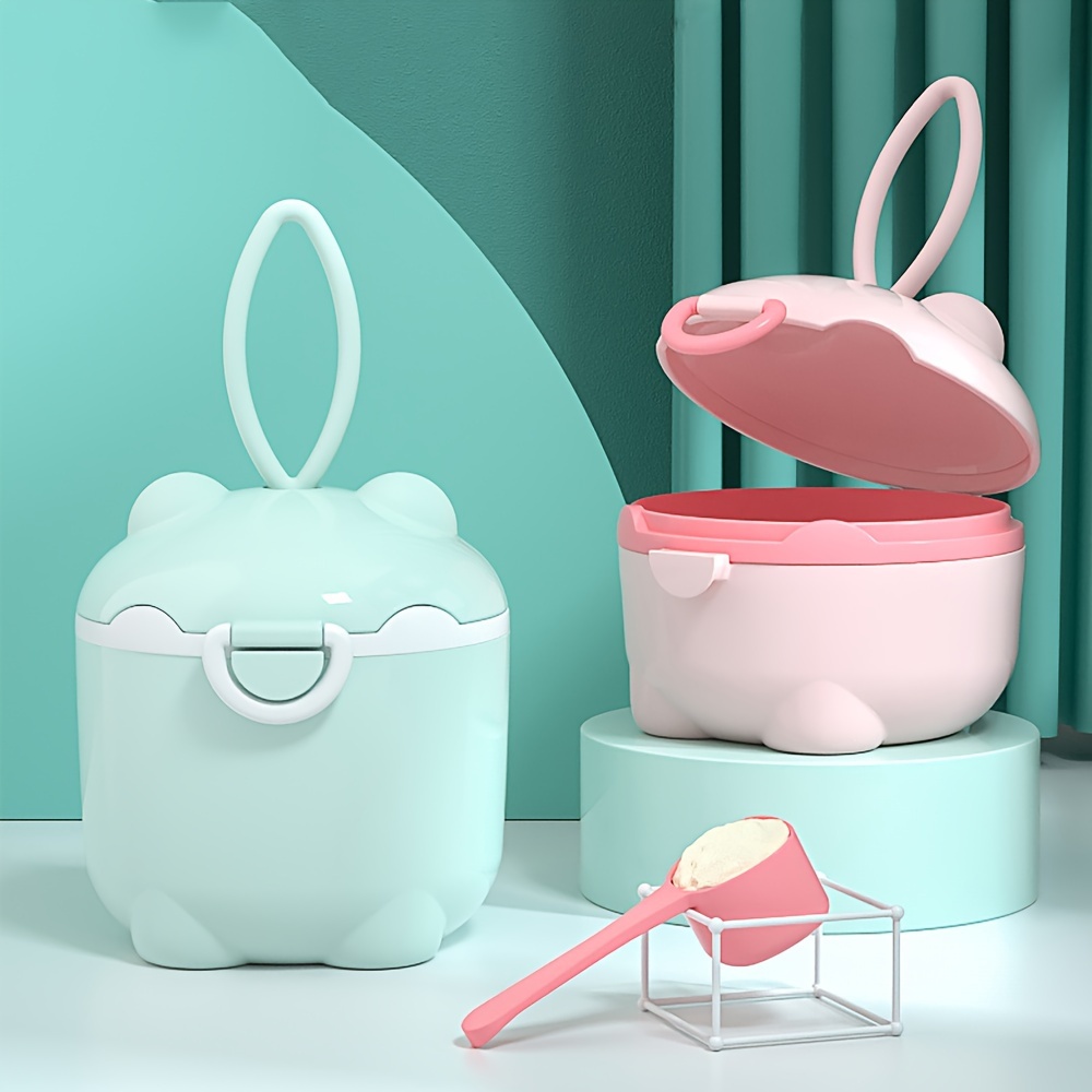 Food Storage 1 Year - 1pc 휴대용 4층 분유 상자, 분유