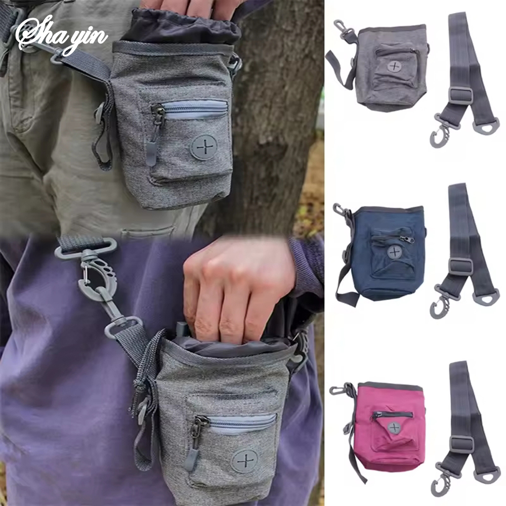Food Storage Zipper Bags - 휴대용 강아지 훈련 파우치 가방, 간식