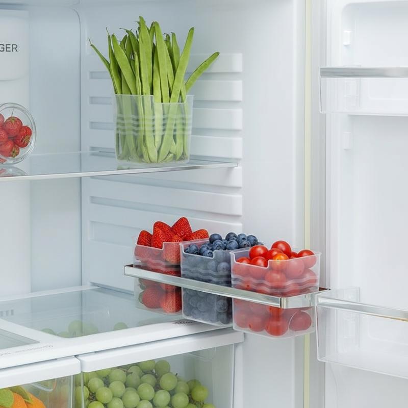 Food Storage Refrigerator - 4개입 식품 등급 냉장고 보관함 투명