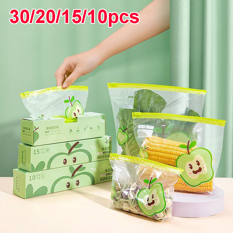재사용 가능한 지퍼락 백 식품 등급 투명 보관 백 냉장 - Food Storage Zipper Bags 리뷰 및 가격