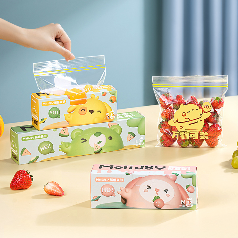 재사용 가능한 지퍼락 백 식품 등급 투명 보관 백 냉장 - Food Storage Zipper Bags 리뷰 및 가격