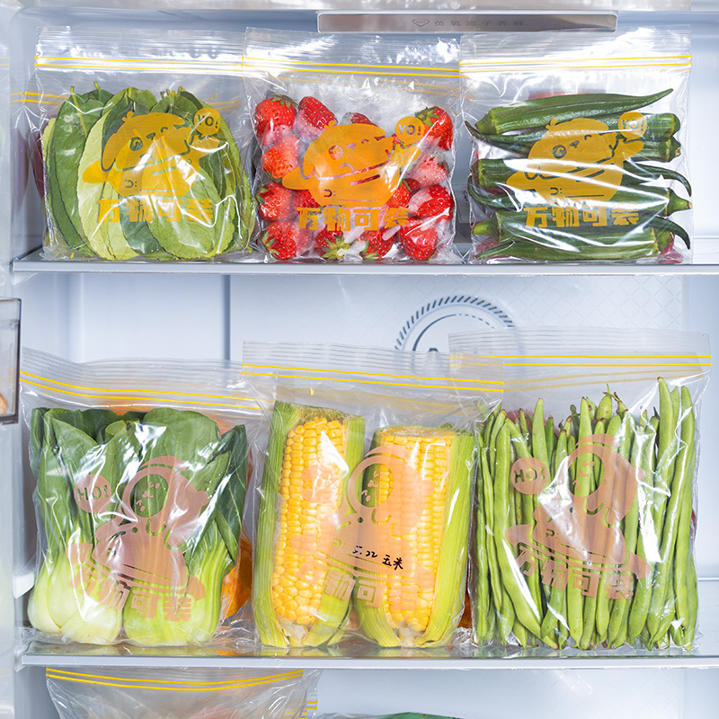 재사용 가능한 지퍼락 백 식품 등급 투명 보관 백 냉장 - Food Storage Zipper Bags 리뷰 및 가격