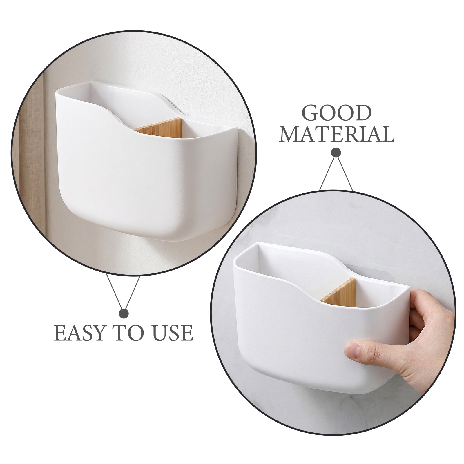 3개입 리모컨 홀더 벽걸이 정리함 대나무 디바이더 무타 - Food Storage Boxes 리뷰 및 가격