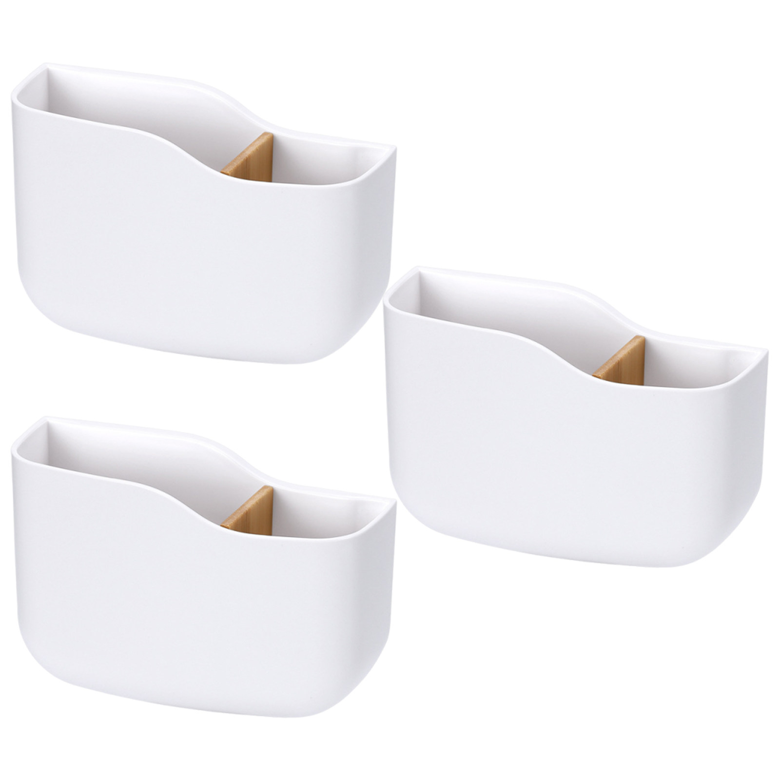3개입 리모컨 홀더 벽걸이 정리함 대나무 디바이더 무타 - Food Storage Boxes 리뷰 및 가격