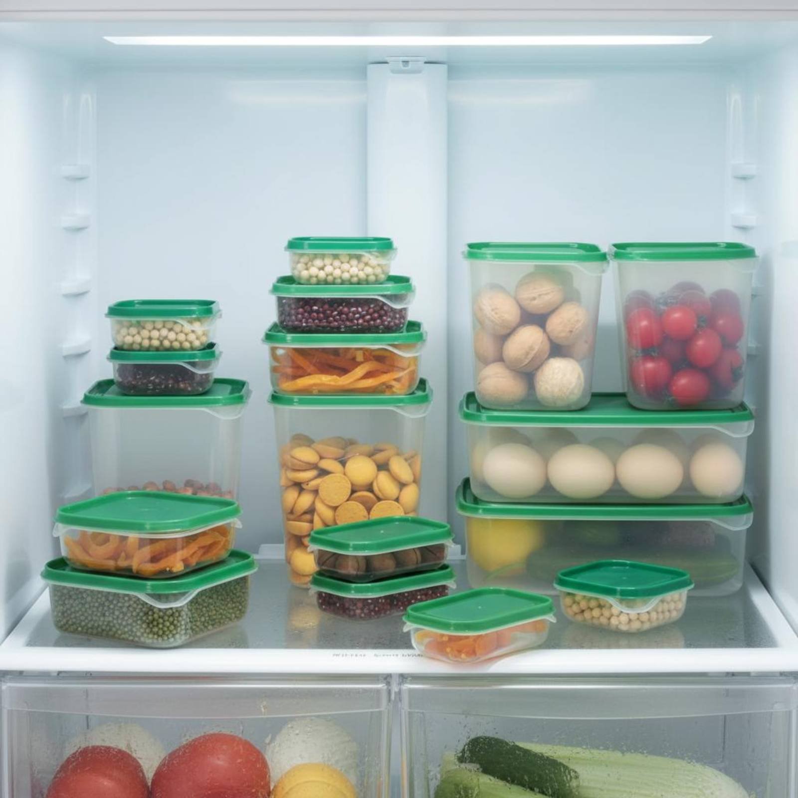 17개 냉장고 보관함 세트, 새지 않는 플라스틱 음식  - Food Storage Refrigerator 리뷰 및 가격