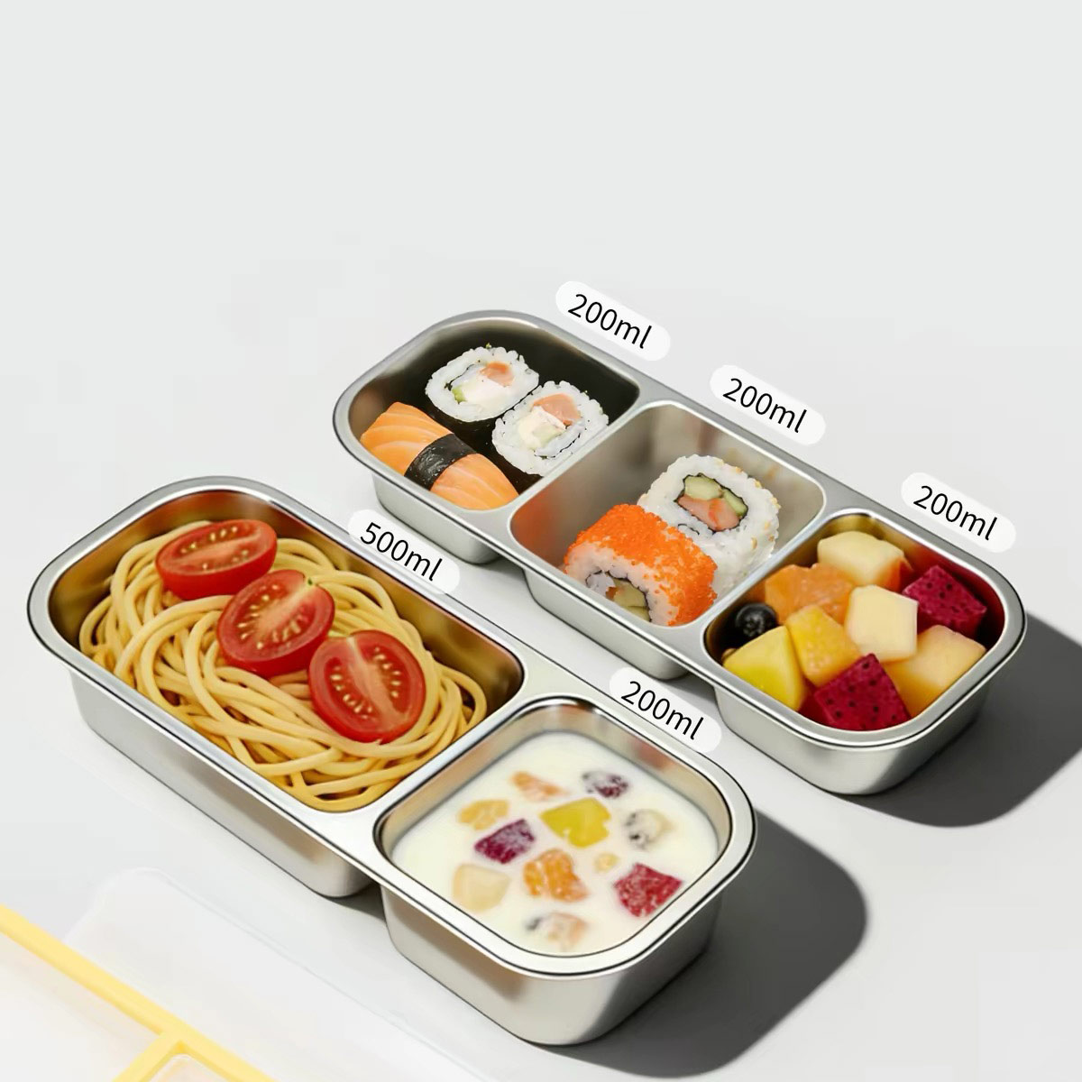 스테인리스 스틸 뚜껑 있는 식품 보관 용기, 식품 등급 - Food Storage Order 리뷰 및 가격