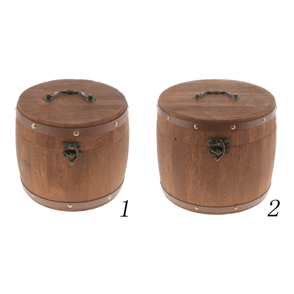 나무 차 보관함 밀폐 식품 저장 용기 빈티지 캐디 커피 - Food Storage Jars With Wooden Lids 리뷰 및 가격