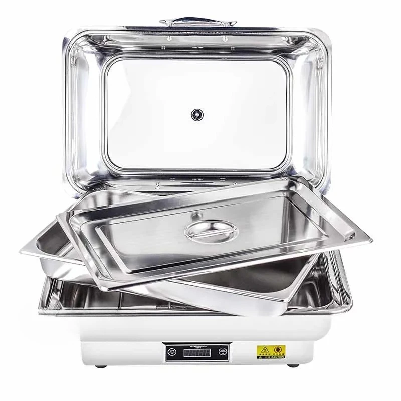 스테인리스 스틸 디지털 전기 뷔페 음식 보온 용기, 수 - Food Storage To Keep Warm 리뷰 및 가격