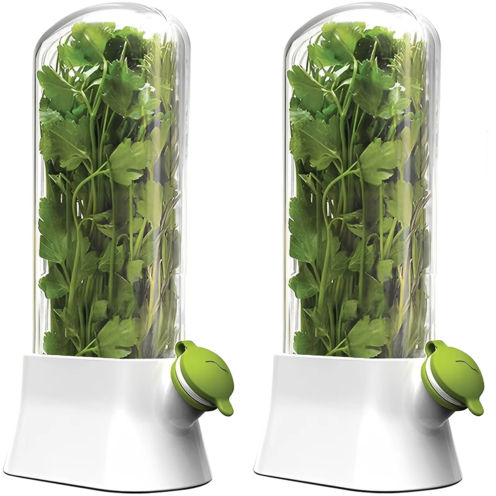 냉장고 허브 크리스퍼 세이버 포드 컨테이너 야채 보존  - Herb Keeper Container 리뷰 및 가격