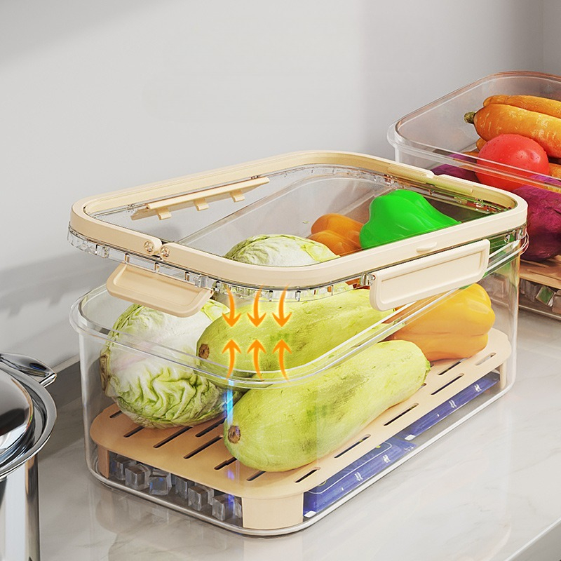 휴대용 도시락통, 손잡이가 있는 누수 방지 식품 보관  - Food Storage Containers Plastic Box 리뷰 및 가격