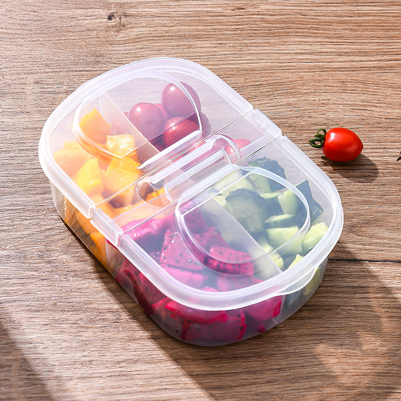 10pcs/4pcs/1pc 캠핑 피크닉을위한 휴대용 도 - Food Storage Containers Plastic Box 리뷰 및 가격