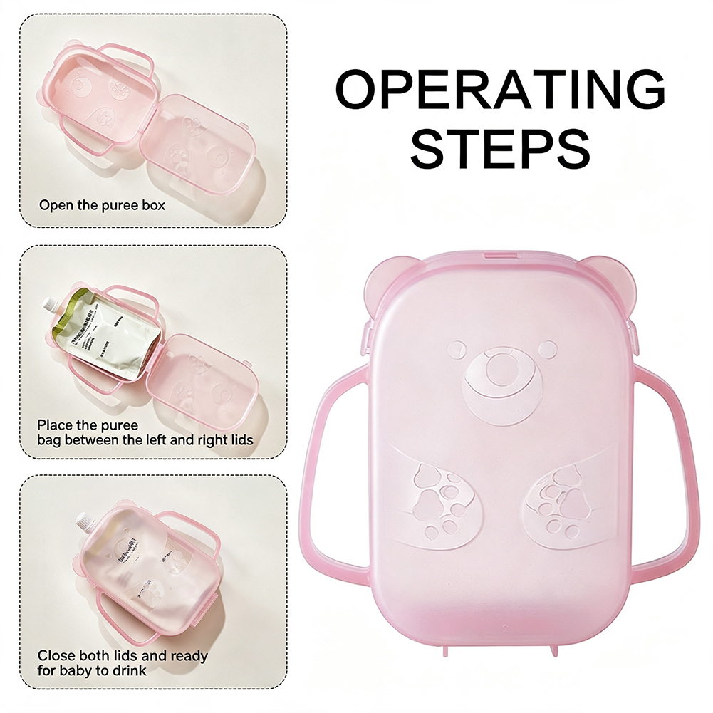 짜기 증거 주머니 홀더 식품 주머니 아기 보완 식품 먹 - Food Storage 1 Year 리뷰 및 가격