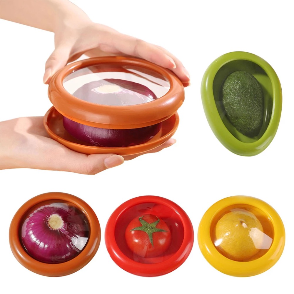 투명 아보카도 신선 보관 용기 양파 토마토 레몬 신선  - Food Storage Eco Friendly 리뷰 및 가격
