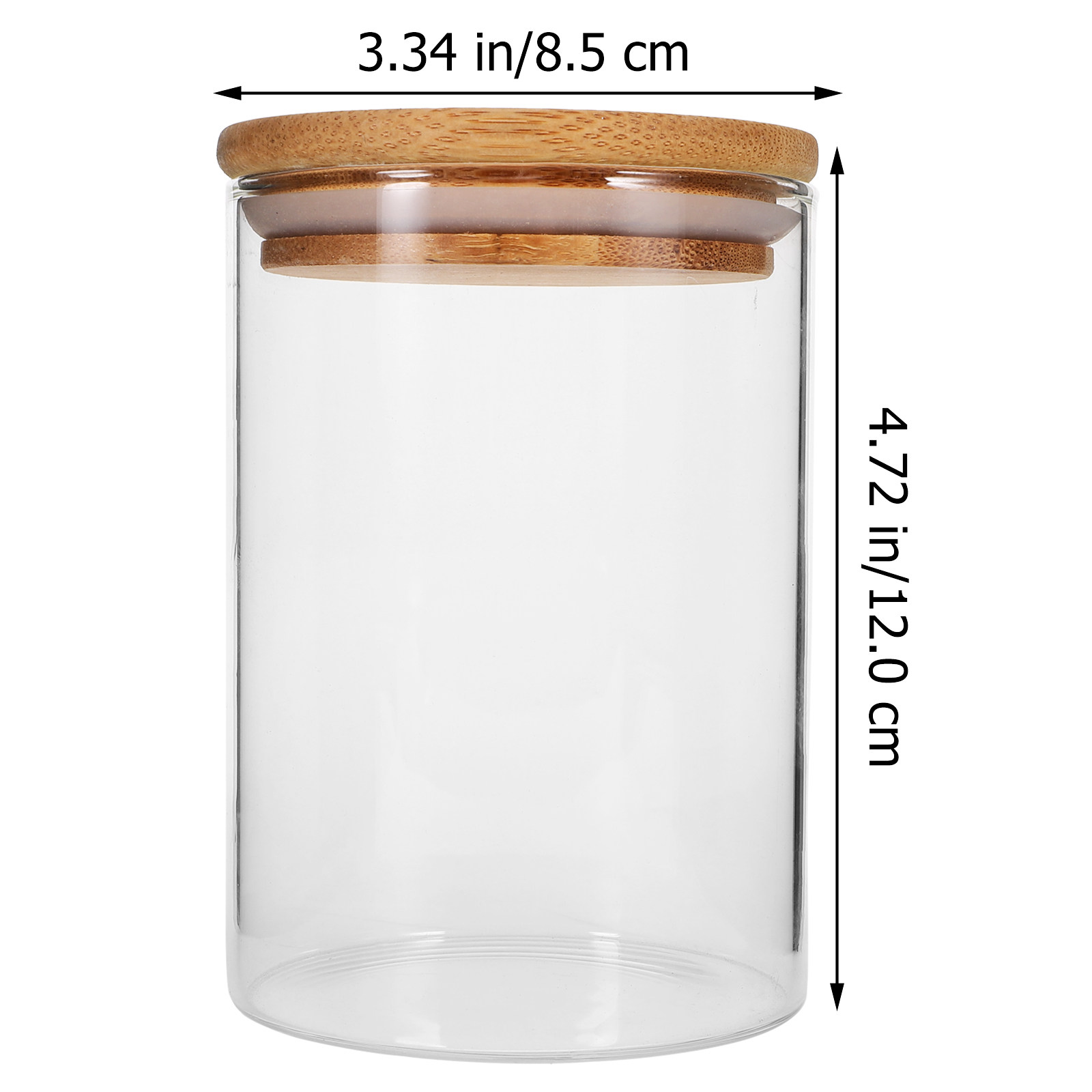 3개입 밀폐 유리 보관 용기, 나무 뚜껑, 넓은 입구, - Food Storage Jars With Wooden Lids 리뷰 및 가격