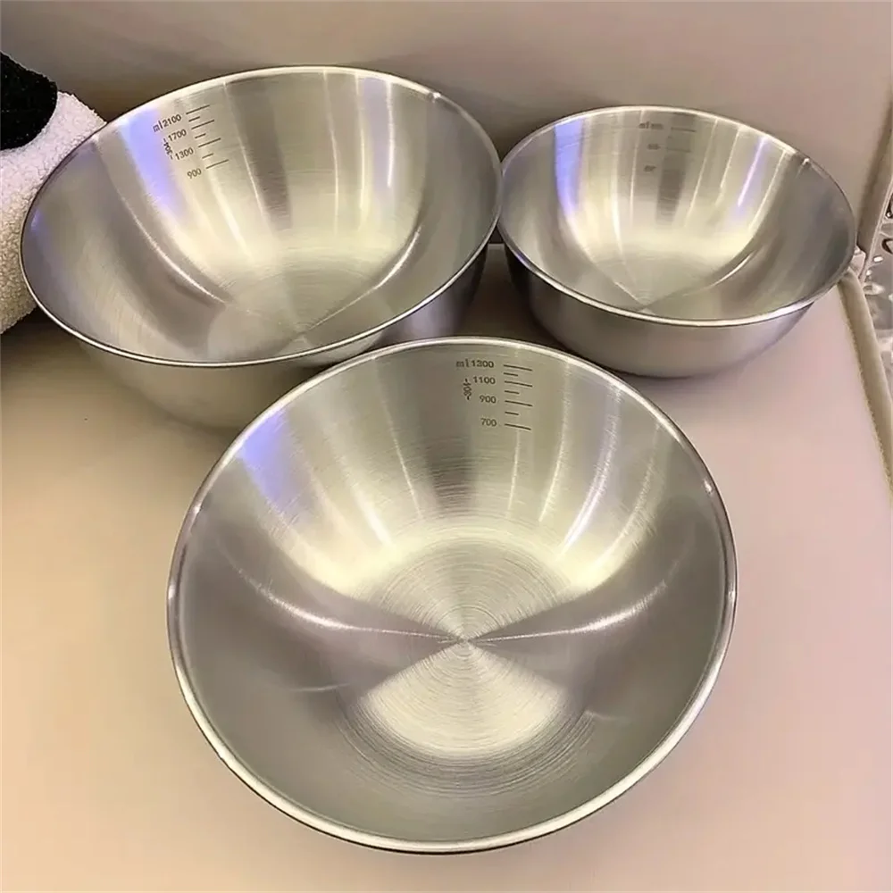 1-3개 스테인리스 스틸 볼 세트(계량 눈금 포함) - - Food Storage Eco Friendly 리뷰 및 가격