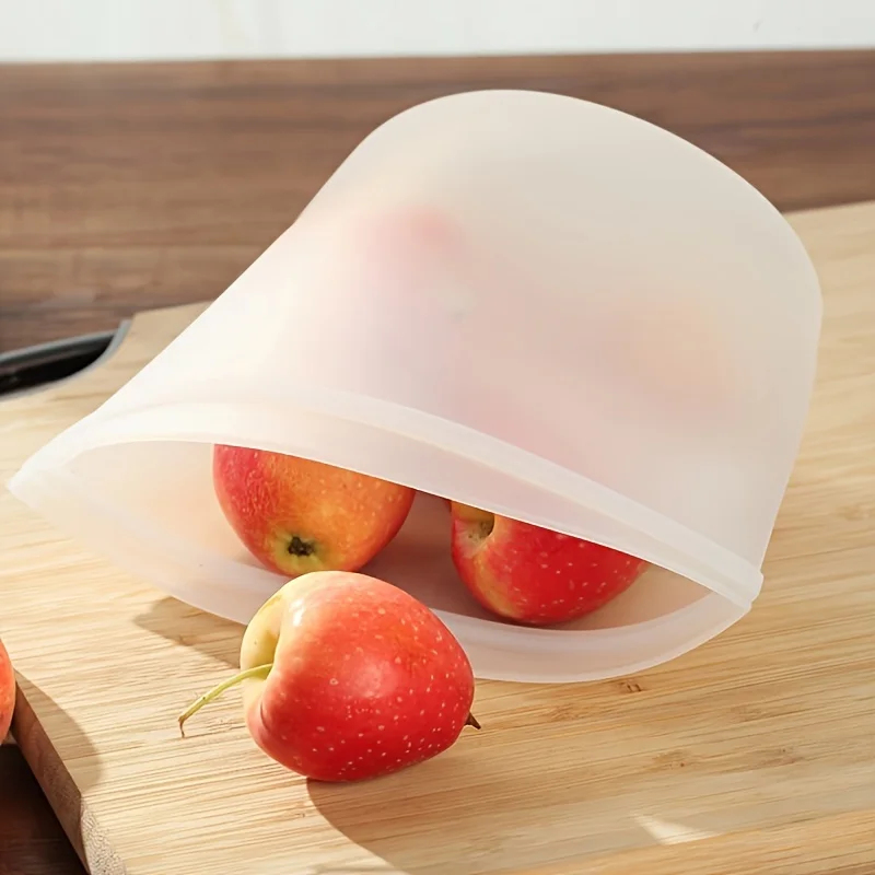 재사용 가능한 실리콘 보관 백 - 고기, 야채 마리네이 - Food Storage Zipper Bags 리뷰 및 가격