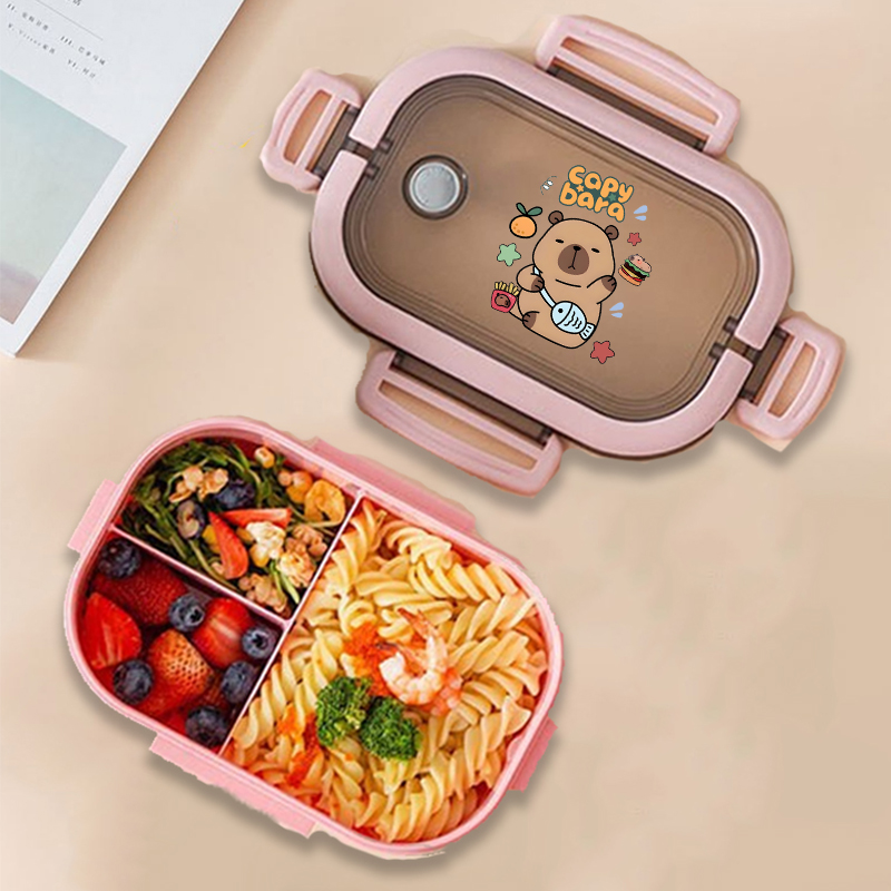 Capybara 도시락 상자 애니메이션 동물 인쇄 식품 - Food Storage Boxes 리뷰 및 가격
