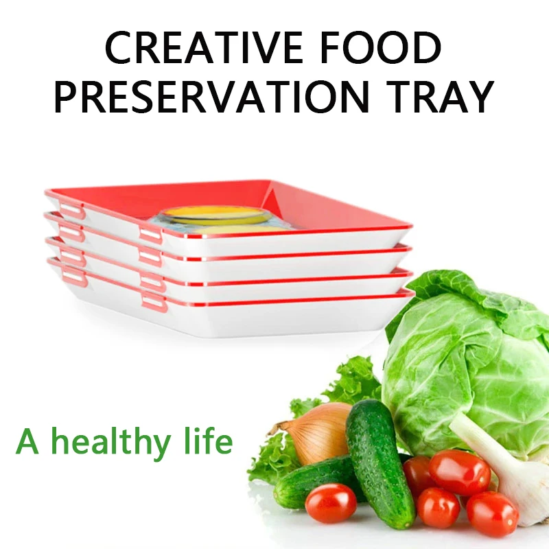 식품 보존 트레이 PP 재사용 가능 적층형 식품 트레이 - Food Storage Food Safety 리뷰 및 가격