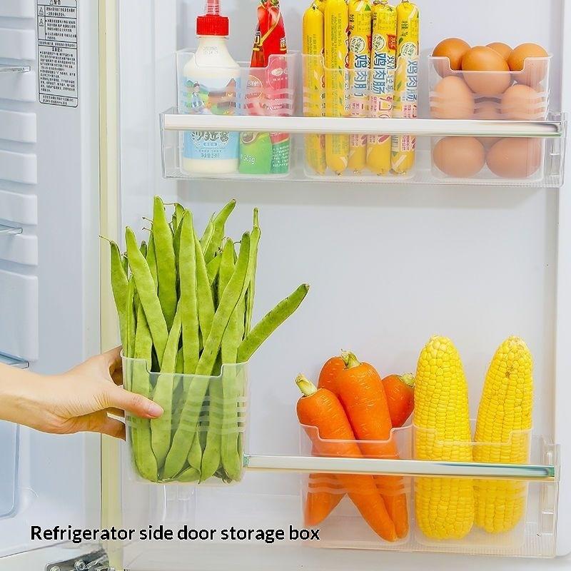 신제품! 4개입 주방 정리용 식품 분류 박스 투명 냉장 - Food Storage Refrigerator 리뷰 및 가격