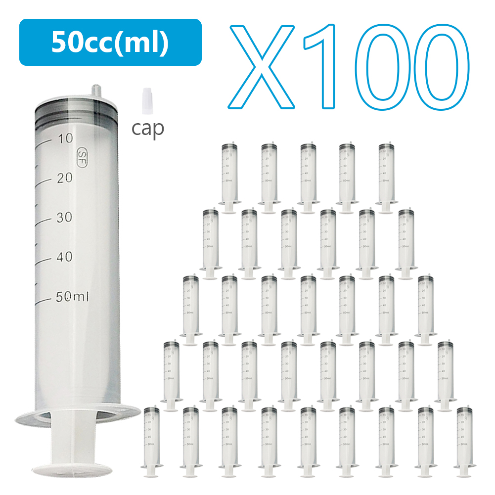 100팩 50/30/20ml 주사기 팁 캡이 있는 플라 - Storage Tips For Food 리뷰 및 가격