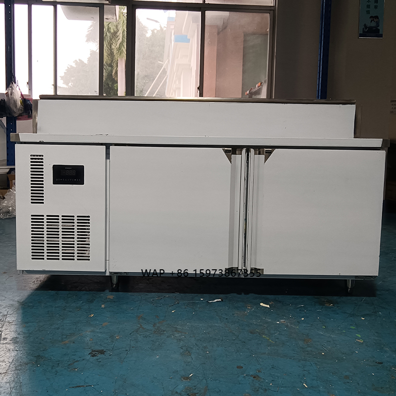 0~10℃ 저온 상업용 빌트인 2도어 피자 준비 테이블 - Food Storage Refrigerator 리뷰 및 가격