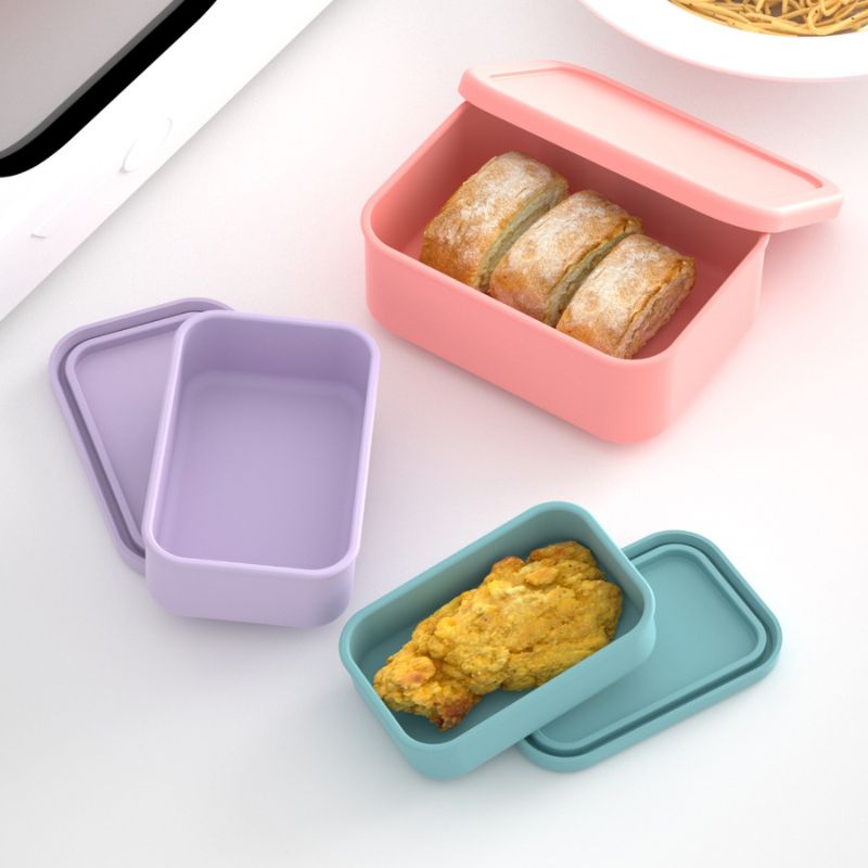 세트/2개입 직사각형 실리콘 도시락통 뚜껑 포함 대형  - Food Storage Xl 리뷰 및 가격