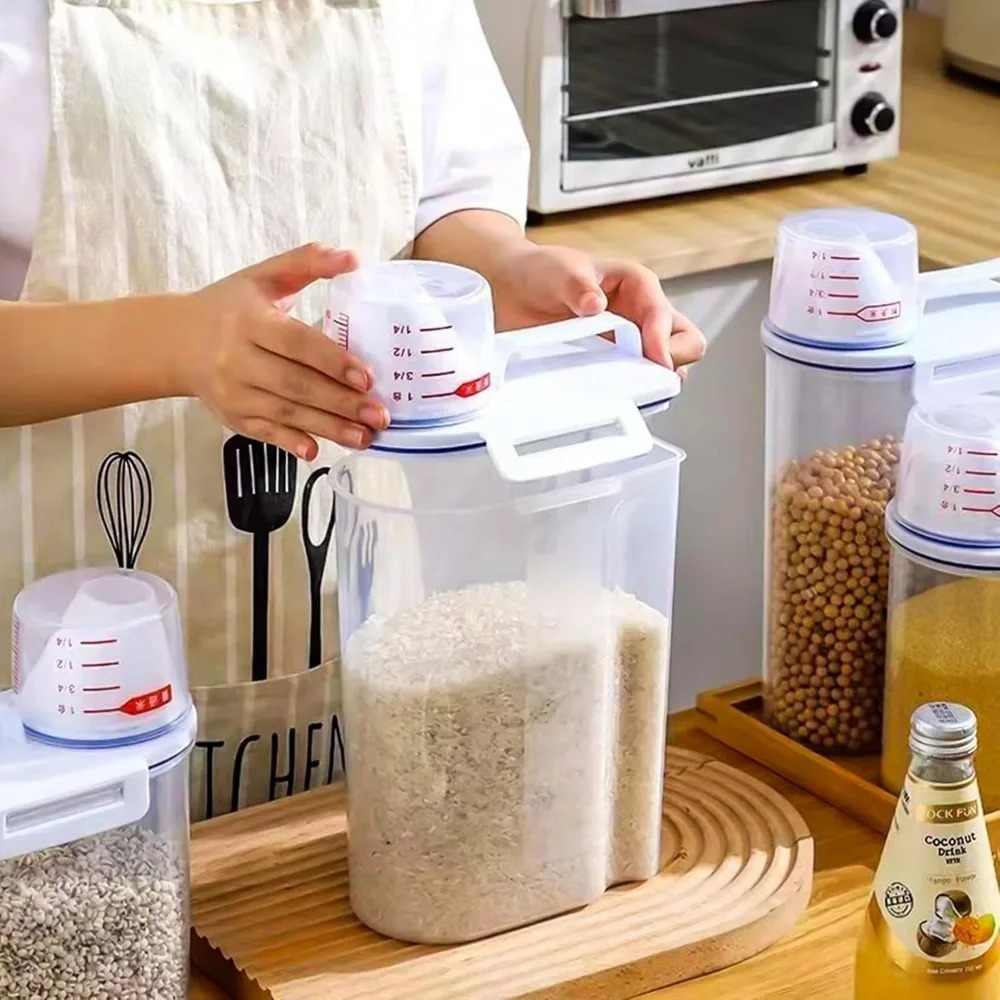 쌀 건조식품 보관 용기 BPA 프리 식품 보존 용기 플 - Food Storage Order 리뷰 및 가격
