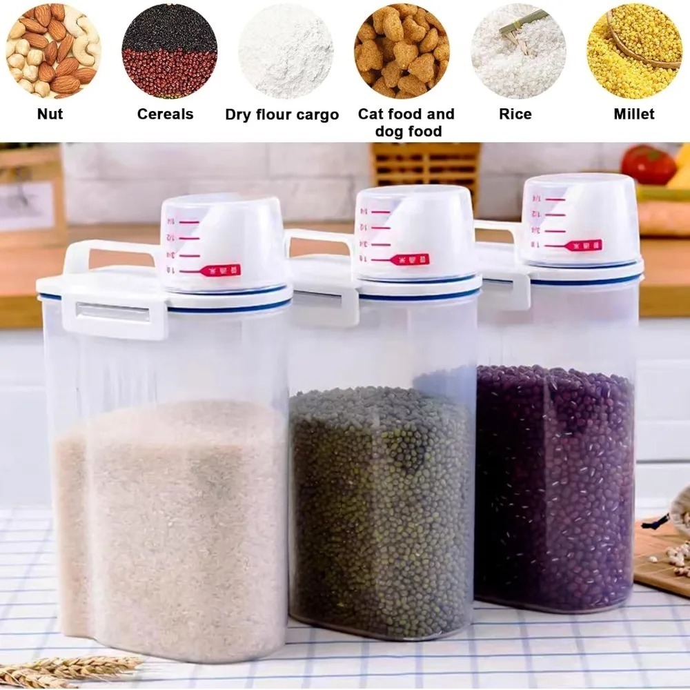 쌀 건조식품 보관 용기 BPA 프리 식품 보존 용기 플 - Food Storage Order 리뷰 및 가격