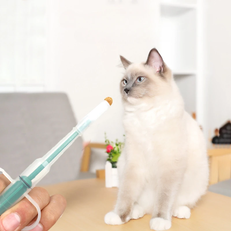 2026 애완동물 약통 주입기 고양이 태블릿 주사기형  - Storage Tips For Food 리뷰 및 가격