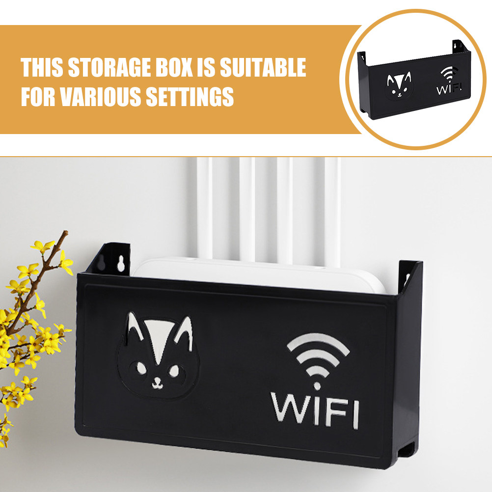 라우터 숨김 박스 벽걸이형 WiFi 정리함 공간 절약형 - Food Storage Boxes 리뷰 및 가격