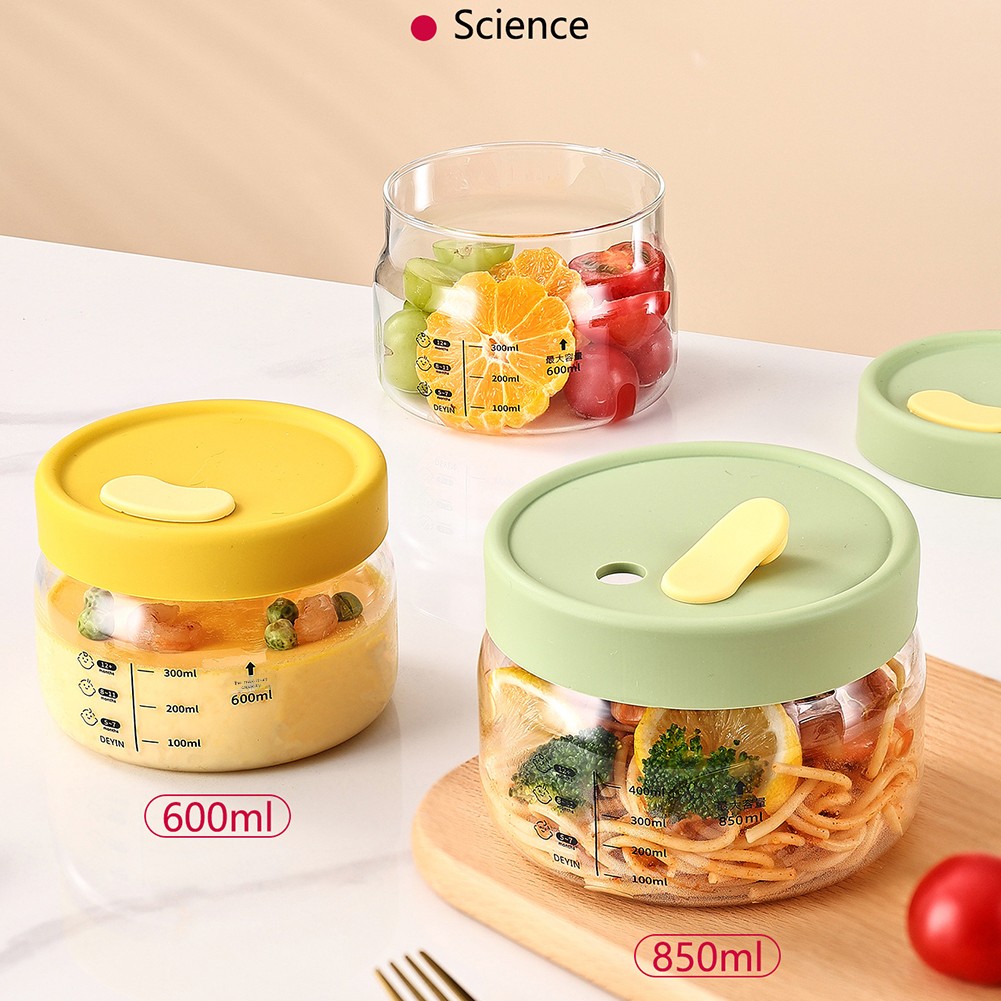 유리 식품 보관 용기 밀폐 누출 방지 식품 그릇 도시락 - Food Storage Order 리뷰 및 가격