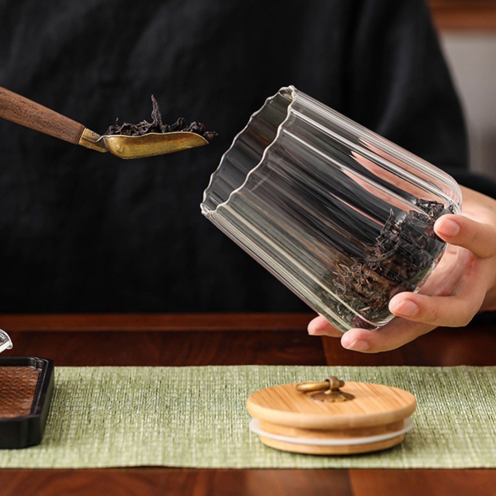 주방 식품 용기 밀폐 용기, 항아리 유리 용기, 곡물  - Food Storage Jars With Wooden Lids 리뷰 및 가격