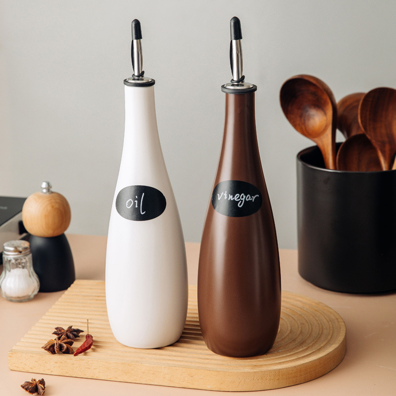 세라믹 오일 포트, 가정용 조미료 병, 올리브 오일,  - Herb Keeper Container 리뷰 및 가격