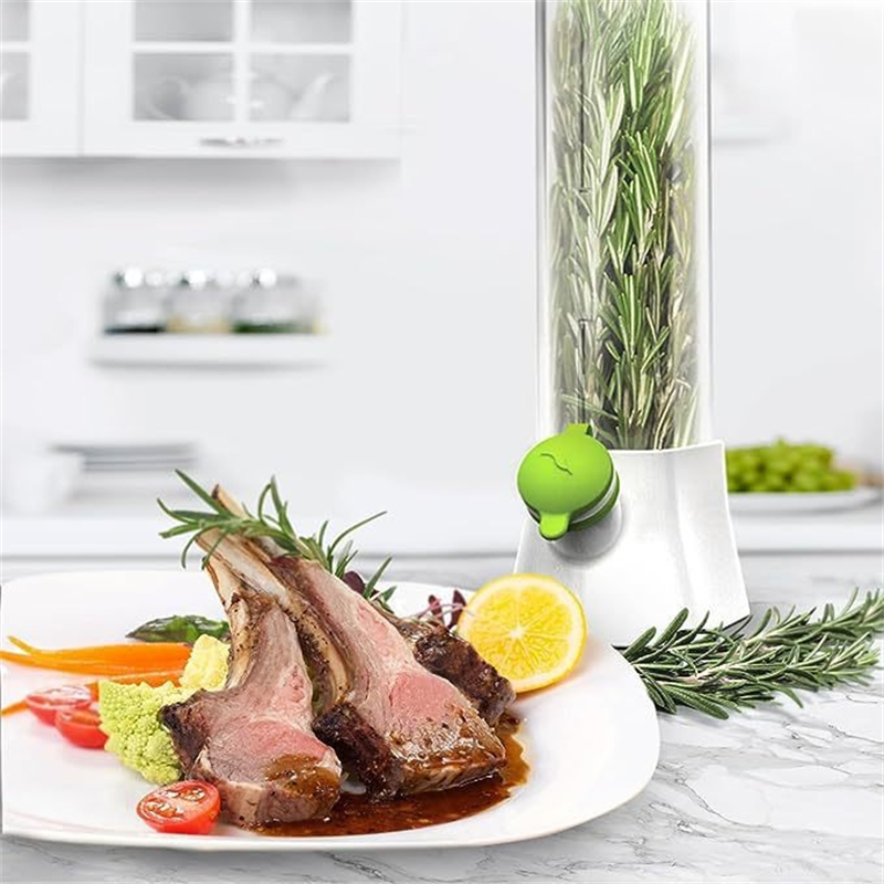 냉장고 허브 크리스퍼 세이버 포드 용기, 야채 보존 병 - Herb Keeper Container 리뷰 및 가격