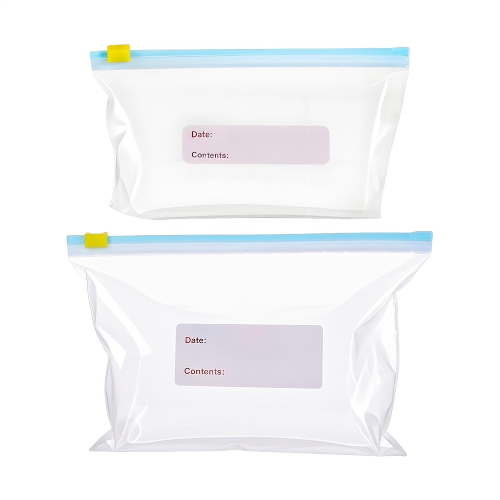 식품 저장 가방 15Pcs 식품 등급 저장 용기 누출  - Food Storage Zipper Bags 리뷰 및 가격