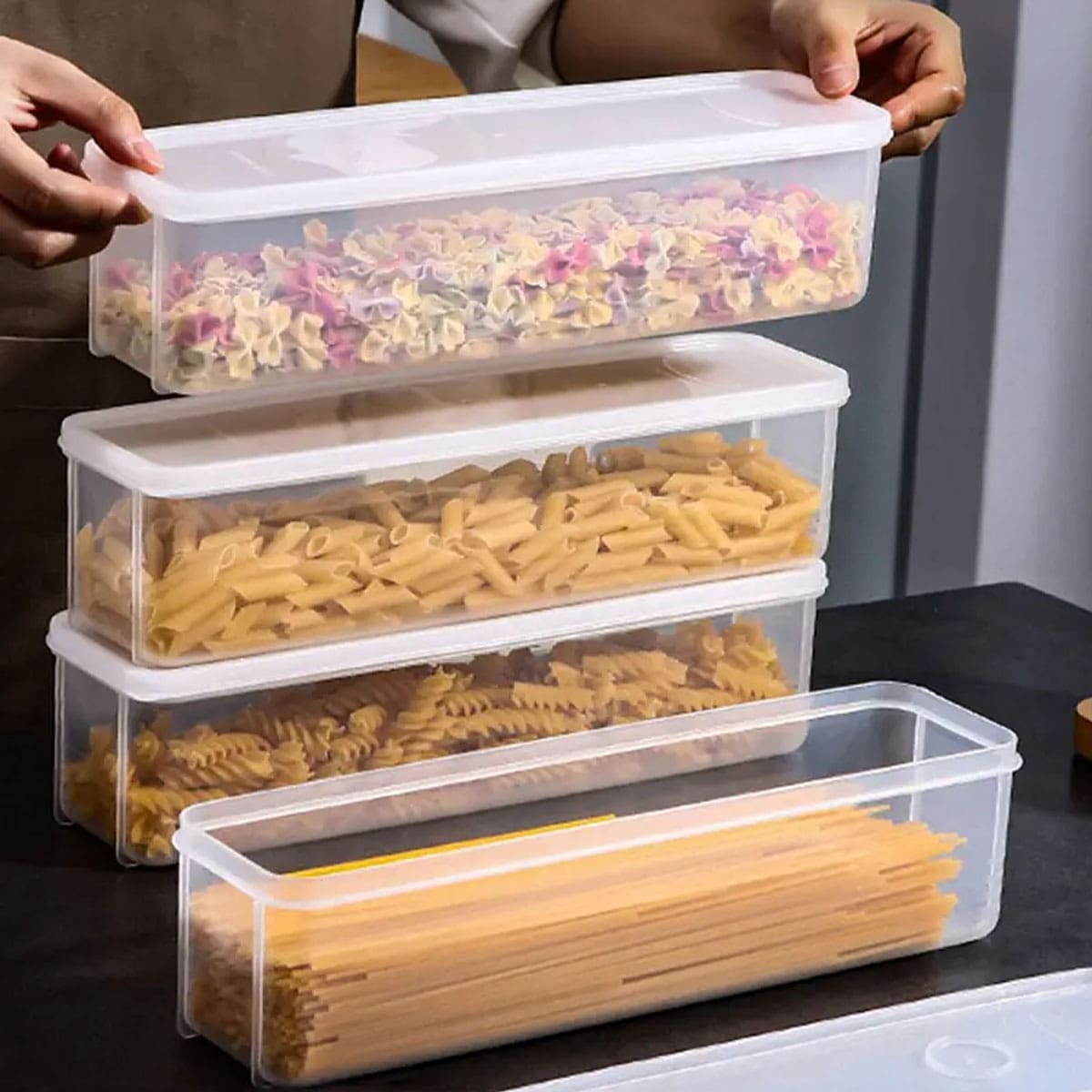 1 플라스틱 투명 보관함, 뚜껑이 있는 냉장고 식품 보 - Food Storage Refrigerator 리뷰 및 가격